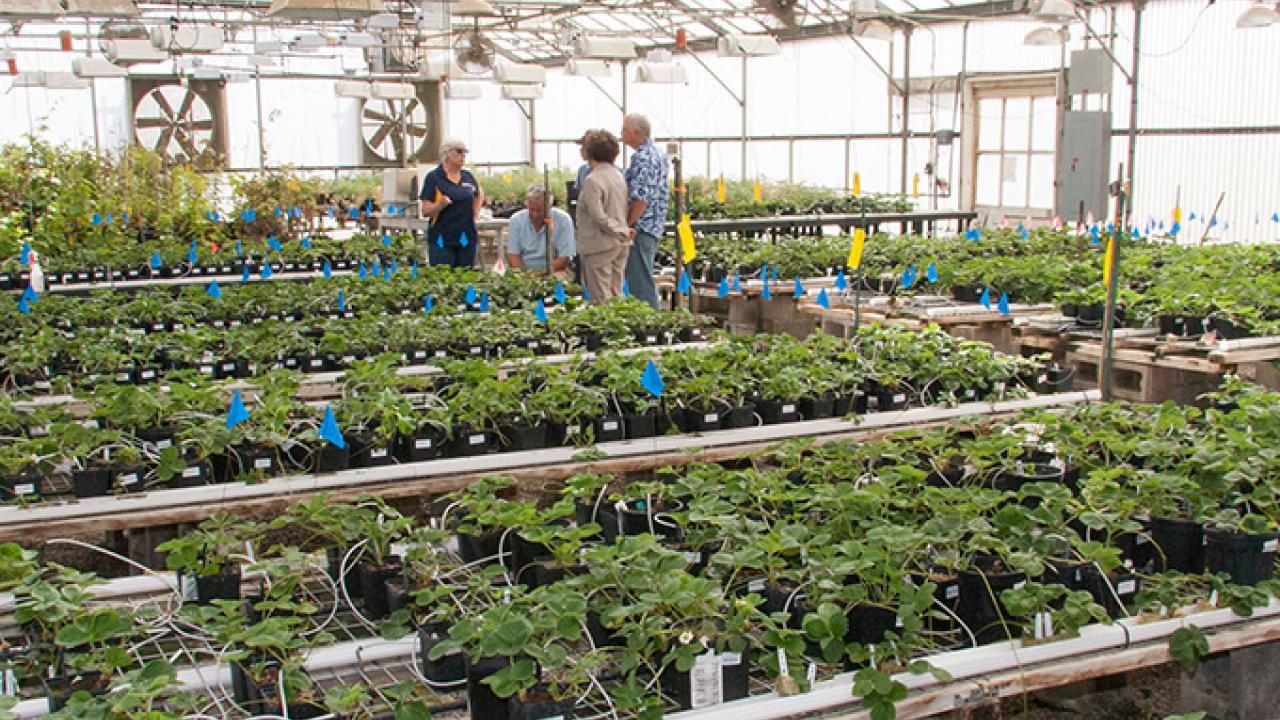The college hopes to break ground this year a greenhouse expansion project.